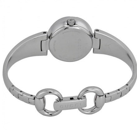 Gucci Guccissima Quartz Silver Dial Silver Steel Strap Watch For Women - YA134502 Buy Now By Gucci