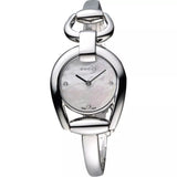 Gucci Horsebit Collection Diamonds Mother of Pearl Dial Silver Steel Strap Watch For Women - YA139506 Buy Now By Gucci
