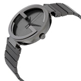 Gucci G Interlocking Quartz Grey Dial Grey Steel Strap Watch For Men - YA133210 Buy Now By Gucci
