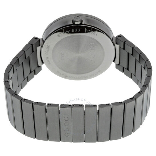Gucci G Interlocking Quartz Grey Dial Grey Steel Strap Watch For Men - YA133210 Buy Now By Gucci