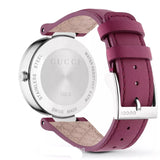 Gucci Interlocking G Quartz Pink Dial Pink Leather Strap Watch For Women - YA133321 Buy Now By Gucci