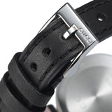 Gucci G Interlocking Black Dial Black Leather Strap Watch For Women - YA133501 Buy Now By Gucci