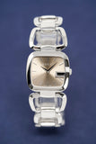 Gucci G Gucci Brown Dial Silver Steel Strap Watch For Women - YA125507 Buy Now By Gucci