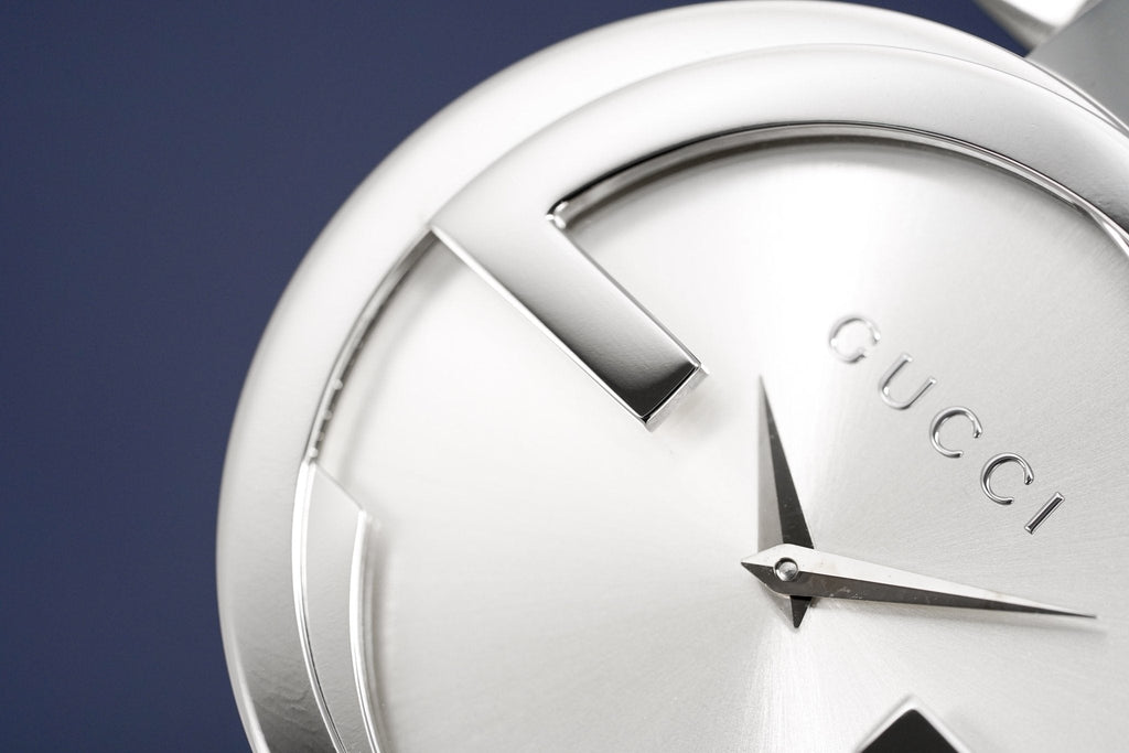 Gucci G Interlocking Silver Dial Silver Steel Strap Watch For Women - YA133308 Buy Now By Gucci