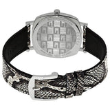 Gucci Grip Vintage Blue Dial Snakeskin Brown Leather Strap Watch for Women - YA152401 Buy Now By Gucci