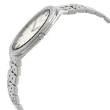 Gucci 25H Quartz Diamonds Silver Dial Silver Steel Strap Watch for Women - YA163401 Buy Now By Gucci
