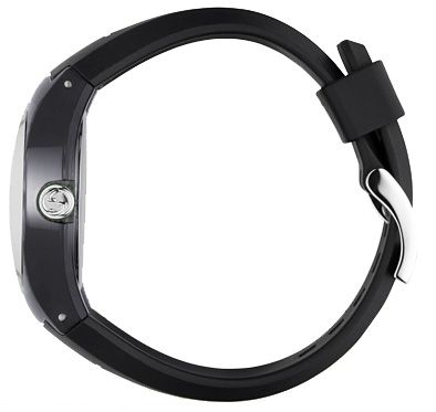 Gucci Sync Quartz Black Dial Black Rubber Strap Watch For Men - YA137301 Buy Now By Gucci