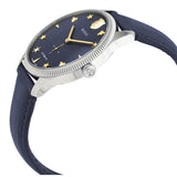 Gucci G Timeless Automatic Blue Dial Black Leather Strap Watch For Men - YA126347 Buy Now By Gucci