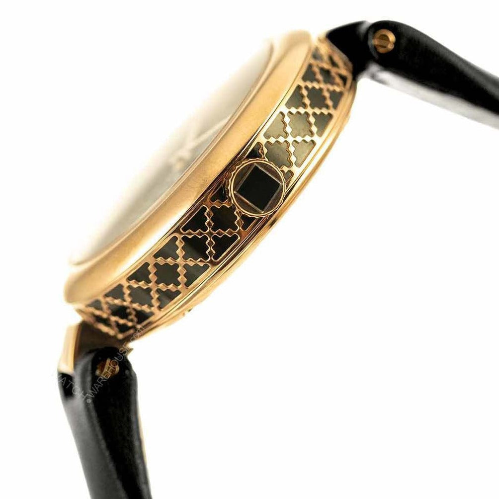 Gucci Diamantissima Quartz Black Dial Black Leather Strap Watch for Women - YA141401 Buy Now By Gucci