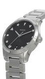 Gucci G Timeless Black Dial Silver Steel Strap Watch For Women - YA126573A Buy Now By Gucci