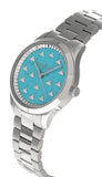 Gucci G Timeless Quartz Turquoise Dial Silver Steel Strap Unisex Watch - YA1265044 Buy Now By Gucci