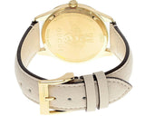 Gucci G Timeless Quartz Gold Dial Beige Leather Strap Watch For Women - YA1264180 Buy Now By Gucci