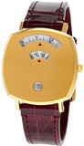Gucci Grip Quartz Gold Dial Maroon Leather Strap Watch For Women - YA157402 Buy Now By Gucci