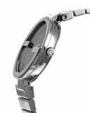 Gucci G Interlocking Black Dial Silver Steel Strap Watch For Women - YA133307 Buy Now By Gucci