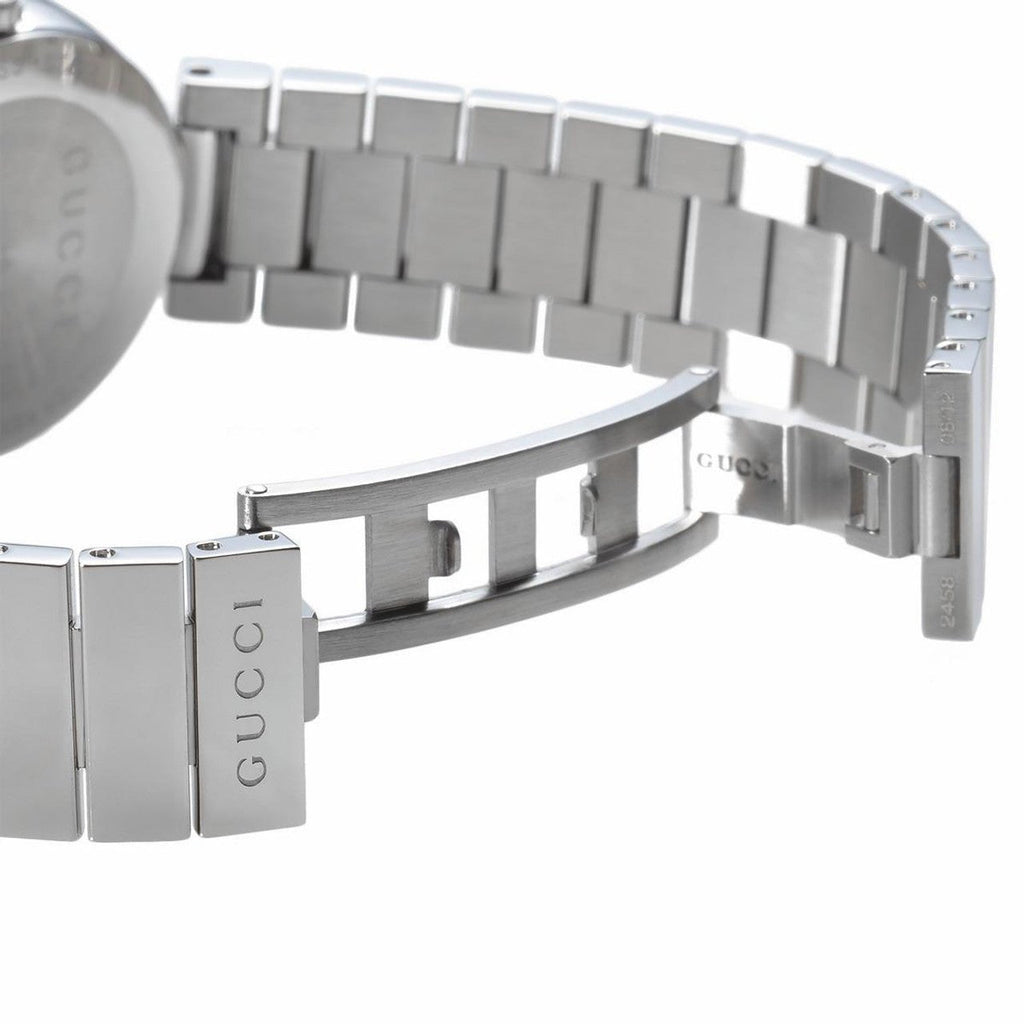 Gucci G Interlocking Silver Dial Silver Steel Strap Watch For Women - YA133308 Buy Now By Gucci