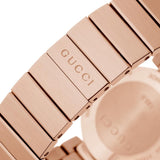 Gucci G Interlocking Mother of Pearl Dial Rose Gold Steel Strap Watch For Women - YA133515 Buy Now By Gucci