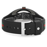 Gucci Sync XXL Quartz Black Dial Black Rubber Strap Watch For Men - YA137101 Buy Now By Gucci