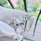 Gucci Diamantissima Diamonds Mother of Pearl Dial Silver Mesh Bracelet Watch for Women - YA141512 Buy Now By Gucci
