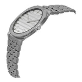 Gucci 25H Quartz Silver Dial Silver Steel Strap Watch For Women - YA163402 Buy Now By Gucci
