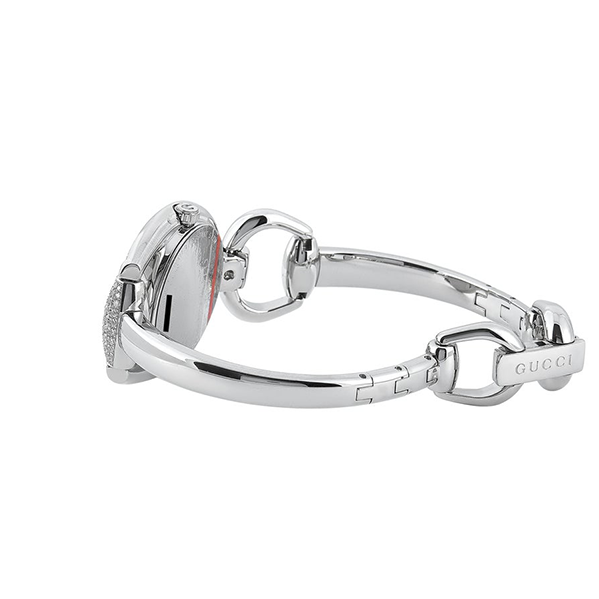 Gucci Horsebit Collection Diamonds Mother of Pearl Dial Silver Steel Strap Watch For Women - YA139505 Buy Now By Gucci