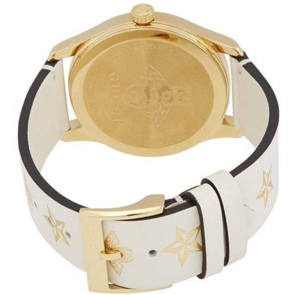 Gucci G Timeless White Dial White Leather Strap Watch For Women - YA1264096 Buy Now By Gucci
