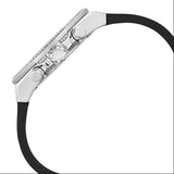 Guess Momentum Chronograph Crystals Black Dial Black Silicone Strap Watch For Men - GW0518G1 Buy Now By Guess