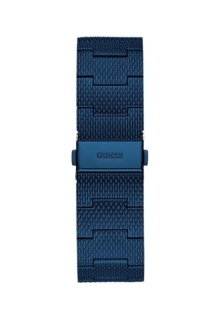 Guess Richmond Blue Dial Blue Mesh Bracelet Watch for Men - W1263G4 Buy Now By Guess