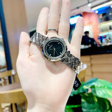 Guess Rumour Quartz Black Dial Silver Steel Strap Watch For Women - GW0613L1 Buy Now By Guess