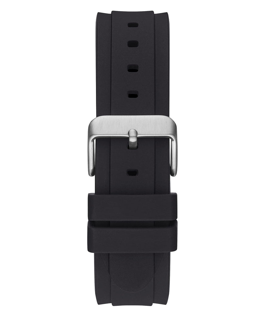 Guess Altitude Chronograph Black Dial Black Rubber Strap Watch for Men - GW0332G1 Buy Now By Guess