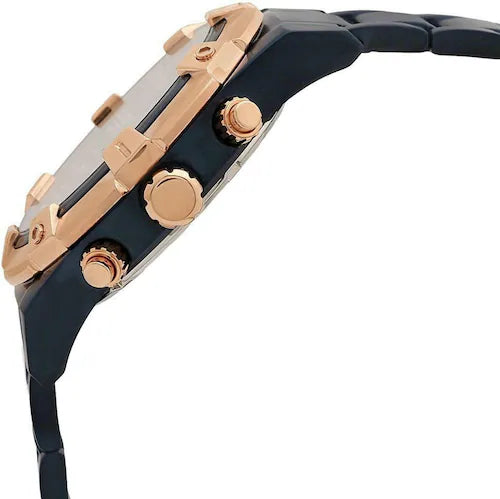 Guess Jolt Analog Blue Dial Blue Steel Strap Watch for Men - W0377G4 Buy Now By Guess