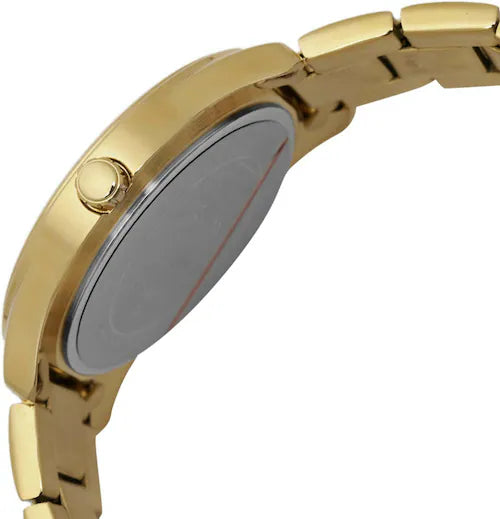 Guess G-Twist Gold Dial Gold Steel Strap Watch for Women - W1082L2 Buy Now By Guess