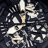 Guess Analog Multifunction Black Dial Black Mesh Bracelet Watch for Men - GW0368G3 Buy Now By Guess