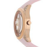 Guess Clarity Gold Dial Pink Silicone Strap Watch for Women - GW0109L2 Buy Now By Guess