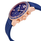 Guess Fleet Blue Dial Blue Rubber Strap Watch for Men - W0971G3 Buy Now By Guess