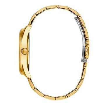 Guess G-Twist Gold Dial Gold Steel Strap Watch for Women - W1082L2 Buy Now By Guess