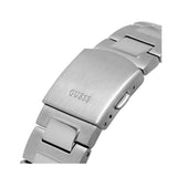 Guess Track Black Dial Silver Steel Strap Watch for Men - GW0426G1 Buy Now By Guess