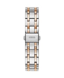 Guess Cosmo Quartz Silver Dial Two Tone Steel Strap Watch For Women - GW0033L9 Buy Now By Guess