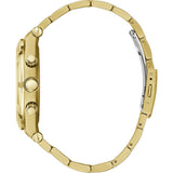 Guess Continental Gold Dial Gold Steel Strap Watch For Men - GW0260G4 Buy Now By Guess