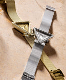 Guess Quartz Silver Dial Silver Mesh Strap Watch For Women - GW050L1 Buy Now By Guess