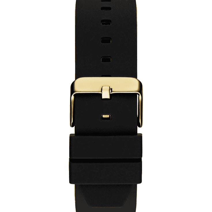 Guess Prodigy Black Dial Black Silicone Strap Watch For Men - GW0569G2 Buy Now By Guess