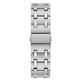 Guess Asset Quartz Black Dial Silver Steel Strap Watch For Men - GW0575G1 Buy Now By Guess