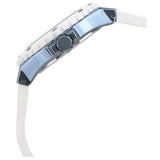 Guess Overdrive Chronograph White Dial White Rubber Strap Watch for Women - W0149L6 Buy Now By Guess