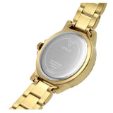 Guess Crown Jewel Diamonds White Dial Gold Steel Strap Watch for Women - GW0410L2 Buy Now By Guess