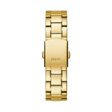 Guess Confetti Chronograph Rainbow Dial Gold Steel Strap Watch For Women - GW0483L4 Buy Now By Guess