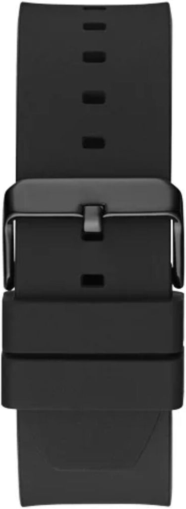 Guess Legend Analog Black Dial Black Rubber Strap Watch For Men - GW0648G1 Buy Now By Guess
