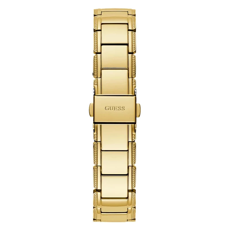 Guess Lily Quartz Gold Dial Gold Steel Strap Watch For Women - GW0528L2 Buy Now By Guess
