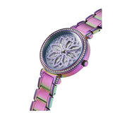 Guess Lily Analog Purple Dial Purple Steel Strap Watch For Women - GW0528L4 Buy Now By Guess