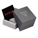 Guess Mainline Multifunction Crystals Black Dial Red Silicone Strap Watch For Men - GW0208G6 Buy Now By Guess