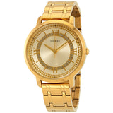 Guess Montauk Gold Dial Gold Steel Strap Watch for Women - W0933L2 Buy Now By Guess