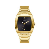 Guess Phoenix Black Dial Gold Steel Strap Watch for Men - GW0387G2 Buy Now By Guess